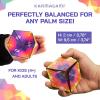 Shashibo Karmagami “Pixels” Sensory Toy for Kids – Kaleidocycle Fidget Toy for Adults to Stay Calm & Focused – Tear-Resistant Desk Manipulative Gadget (Ages 4+)