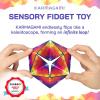 Shashibo Karmagami “Pixels” Sensory Toy for Kids – Kaleidocycle Fidget Toy for Adults to Stay Calm & Focused – Tear-Resistant Desk Manipulative Gadget (Ages 4+)