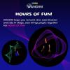 Wandini Glow.0 LED Light Magic Wand – Collapsible Levitation Stick, USB Rechargeable & Patented Design, Balanced LED Flow Prop for Smooth Tricks, Visual Performances with 22 Dynamic Color Modes