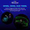 Wandini Glow.0 LED Light Magic Wand – Collapsible Levitation Stick, USB Rechargeable & Patented Design, Balanced LED Flow Prop for Smooth Tricks, Visual Performances with 22 Dynamic Color Modes