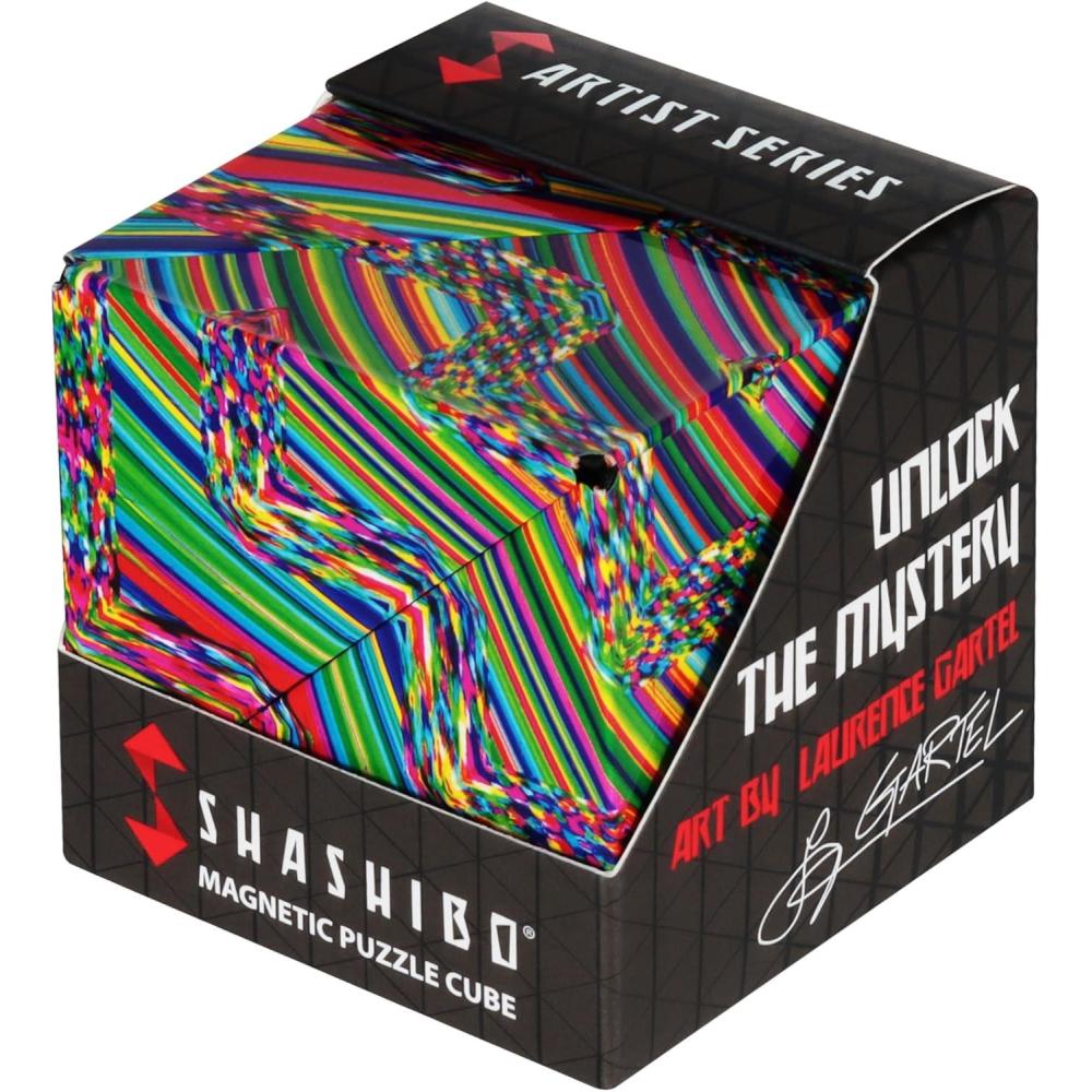 imageShashibo Shape Shifting Box AwardWinning STEM Fidget Toy with Strong Magnets Fidget Cube Transforms Into 100 Shapes Christmas Stocking Stuffers Gift for Kids Teens and Adults VaporGartel Water Color