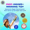 Mozi Geometric Magic Flow Bracelet – Easy to Use – 3D Bracelet Spiral Toy, Spinning Bracelet Spiral for Children and Adults (White Splatter)(White Splatter)