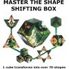 Shashibo Shape Shifting Box – Award-Winning STEM Fidget Toy with Strong Magnets – Fidget Cube Transforms Into 100+ Shapes, Christmas Stocking Stuffers Gift for Kids, Teens, and Adults (Forest)(Wild – Forest)