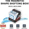 Shashibo Shape Shifting Box – Award-Winning STEM Fidget Toy with Strong Magnets – Fidget Cube Transforms Into 100+ Shapes, Christmas Stocking Stuffers Gift for Kids, Teens, and Adults (Forest)(Wild – Arctic)
