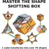 Shashibo Shape Shifting Box – Award-Winning STEM Fidget Toy with Strong Magnets – Fidget Cube Transforms Into 100+ Shapes, Christmas Stocking Stuffers Gift for Kids, Teens, and Adults (Forest)(Wild – Savannah)