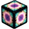 SHASHIBO Shape Shifting Box – Award-Winning, Patented Fidget Cube w/ 36 Rare Earth Magnets – Transforms Into Over 70 Shapes, Gift Box, Download Fun in Motion Toys Mobile App (Earth, 4 Pack)(Moon)