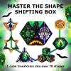 SHASHIBO Shape Shifting Box – Award-Winning, Patented Fidget Cube w/ 36 Rare Earth Magnets – Transforms Into Over 70 Shapes, Gift Box, Download Fun in Motion Toys Mobile App (Earth, 4 Pack)(Ghastly Jack)