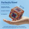 SHASHIBO Shape Shifting Box – Award-Winning, Patented Fidget Cube w/ 36 Rare Earth Magnets – Transforms Into Over 70 Shapes, Gift Box, Download Fun in Motion Toys Mobile App (Earth, 4 Pack)(Spaced Out)
