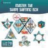 Shashibo Shape Shifting Box – Award-Winning STEM Fidget Toy with Strong Magnets – Fidget Cube Transforms Into 100+ Shapes, Christmas Stocking Stuffers Gift for Kids, Teens, and Adults (Beach Buddies)(Avatar – Air)