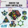 Shashibo Shape Shifting Box – Award-Winning STEM Fidget Toy with Strong Magnets – Fidget Cube Transforms Into 100+ Shapes, Christmas Stocking Stuffers Gift for Kids, Teens, and Adults (Beach Buddies)(Turtles – Leo Series 2)