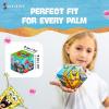 Shashibo Shape Shifting Box – Award-Winning STEM Fidget Toy with Strong Magnets – Fidget Cube Transforms Into 100+ Shapes, Christmas Stocking Stuffers Gift for Kids, Teens, and Adults (Beach Buddies)(Sb – Krusty Krab)