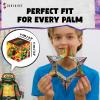Shashibo Shape Shifting Box – Award-Winning STEM Fidget Toy with Strong Magnets – Fidget Cube Transforms Into 100+ Shapes, Christmas Stocking Stuffers Gift for Kids, Teens, and Adults (Beach Buddies)(Turtles – Mikey Series 1)
