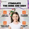 Shashibo Shape Shifting Box – Award-Winning STEM Fidget Toy with Strong Magnets – Fidget Cube Transforms Into 100+ Shapes, Christmas Stocking Stuffers Gift for Kids, Teens, and Adults (Beach Buddies)(Turtles – Mikey Series 2)