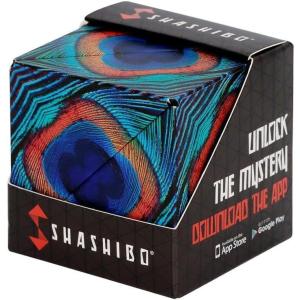 SHASHIBO Shape Shifting Box – Award-Winning, Patented Fidget Cube w/ 36 Rare Earth Magnets – Transforms Into Over 70 Shapes, Gift Box, Download Fun in Motion Toys Mobile App (Earth, 4 Pack)(Wings)