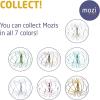 Mozi Geometric Magic Flow Bracelet – Easy to Use – 3D Bracelet Spiral Toy, Spinning Bracelet Spiral for Children and Adults (Rose Quartz)
