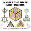 SHASHIBO Easter Limited Edition Shape Shifting Box – STEM Magnetic Fidget Cube That Transforms Into Over 70 Shapes, Download Fun in Motion Toys Mobile App (Eggstraordinary)