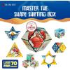 Shashibo Shape Shifting Box – Award-Winning STEM Fidget Toy with Ultra Strong Magnets – Puzzle Cube Transforms Into 100+ Shapes, Perfect Sensory Gift for Kids, Teens, and Adults (Air)(Sb – Goo Lagoon)