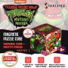 Shashibo Shape Shifting Box – Award-Winning STEM Fidget Toy with Ultra Strong Magnets – Puzzle Cube Transforms Into 100+ Shapes, Perfect Sensory Gift for Kids, Teens, and Adults (Air)(Turtles – Raphael Series 1)