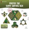 Shashibo Shape Shifting Box – Award-Winning STEM Fidget Toy with Ultra Strong Magnets – Puzzle Cube Transforms Into 100+ Shapes, Perfect Sensory Gift for Kids, Teens, and Adults (Air)(Avatar – Earth)
