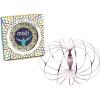 Mozi Geometric Magic Flow Bracelet – Easy to Use – 3D Bracelet Spiral Toy, Spinning Bracelet Spiral for Children and Adults (Rose Quartz)