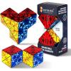 Shashibo Octa Christmas Stocking Stuffers for Kids – Shape Shifting Sensory Fidget Toy – Magnetic STEM Brain Teaser Game Gift with Endless Shape Possibilities – Pairs All Shashibo Cubes (Atlantis)(Primary)