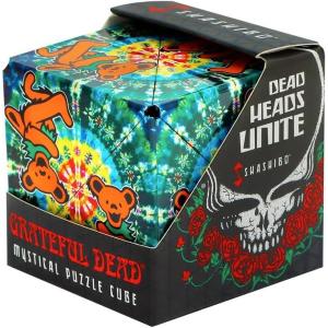 Shashibo Shape Shifting Box – Award-Winning STEM Fidget Toy with Ultra Strong Magnets – Puzzle Cube Transforms Into 100+ Shapes, Perfect Sensory Gift for Kids, Teens, and Adults (Steal Your Face)(Grateful Dead – Dancing Bears)