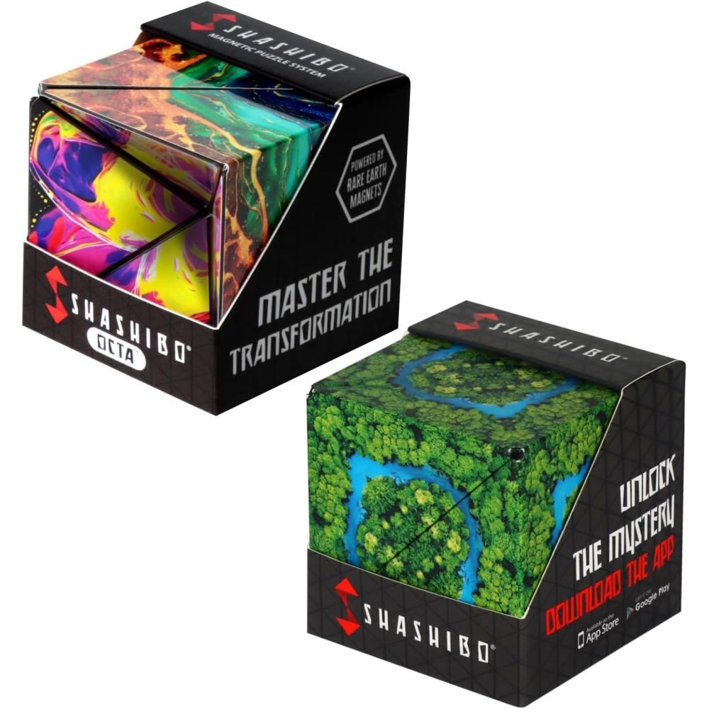 imageShashibo Plus Octa Cube  Shape Shifting Box  Bundle of 2