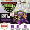 SHASHIBO Teenage Mutant Ninja Turtles Shape Shifting Box – STEM Magnetic Fidget Cube That Transforms Into Over 100 Shapes, Download Fun in Motion Toys Mobile App (Donnie)(Turtles – Donnie Series 1)