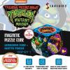 SHASHIBO Teenage Mutant Ninja Turtles Shape Shifting Box – STEM Magnetic Fidget Cube That Transforms Into Over 100 Shapes, Download Fun in Motion Toys Mobile App (Donnie)(Turtles – Leo Series 1)