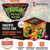 SHASHIBO Teenage Mutant Ninja Turtles Shape Shifting Box – STEM Magnetic Fidget Cube That Transforms Into Over 100 Shapes, Download Fun in Motion Toys Mobile App (Donnie)(Turtles – Mikey Series 1)