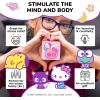Shashibo Hello Kitty & Friends Shape Shifting Box – STEM Fidget Toy with Ultra Strong Magnets – Sensory Puzzle Cube Transforms Into 100+ Shapes, Easter Basket Stuffers Gift for Kids (Rainbow)(Kawaii)