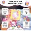 Shashibo Hello Kitty & Friends Shape Shifting Box – STEM Fidget Toy with Ultra Strong Magnets – Sensory Puzzle Cube Transforms Into 100+ Shapes, Easter Basket Stuffers Gift for Kids (Rainbow)(Garden Doodle)
